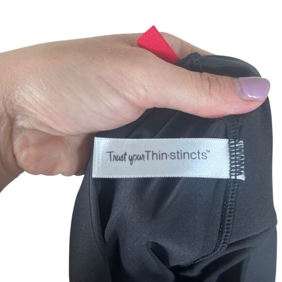 Spanx Shapewear Shaping Shorts Seamless Compression Biker Layering Black Medium - Picture 7 of 7